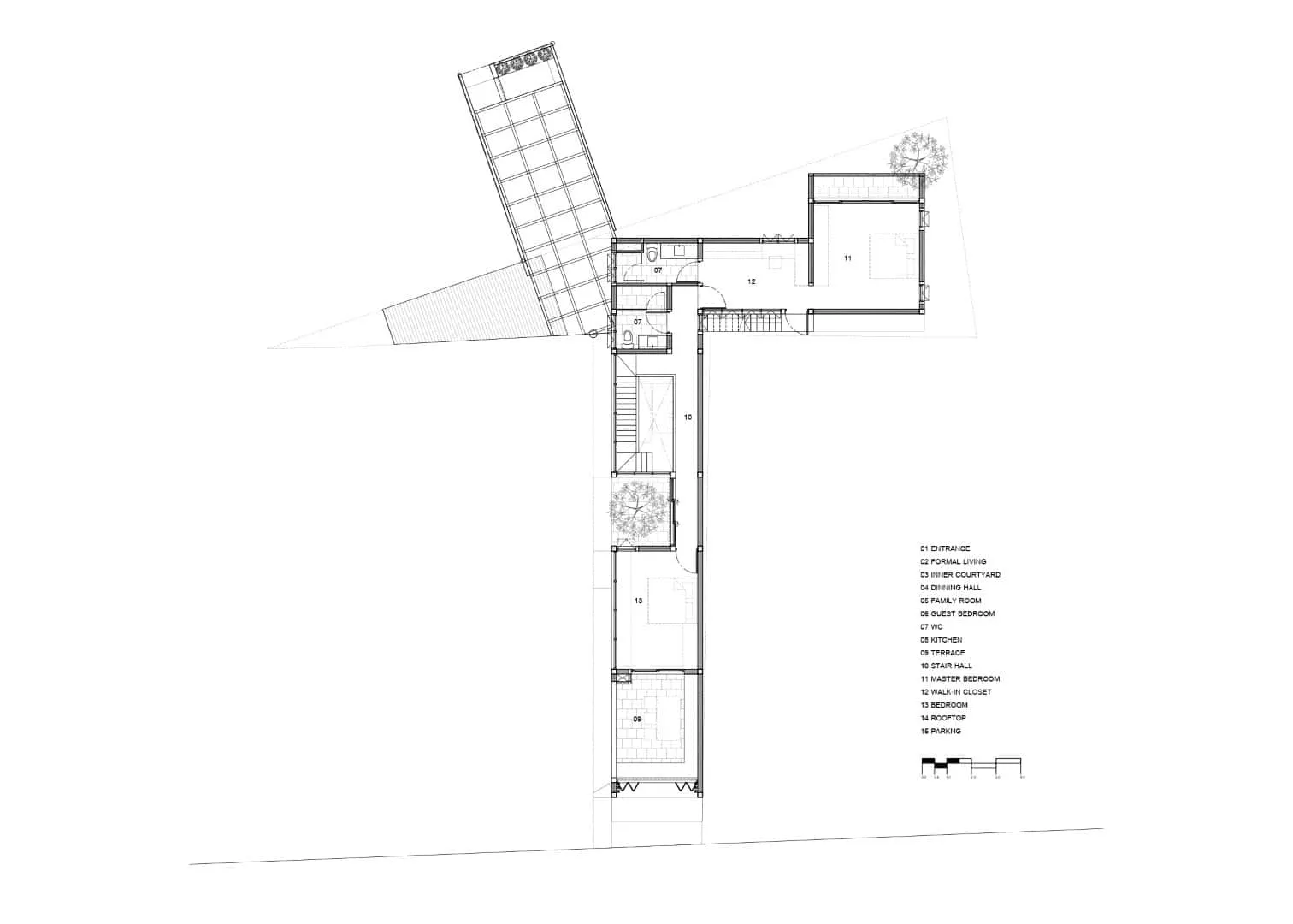 娜拉之家：尼罗蒂娜·尼萨尼重新诠释泰国狭窄住宅