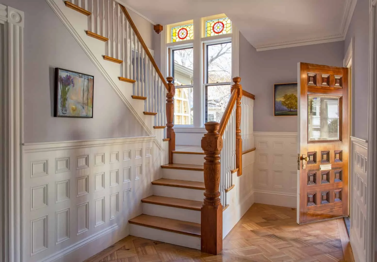 2. Escalera tradicional, Boston