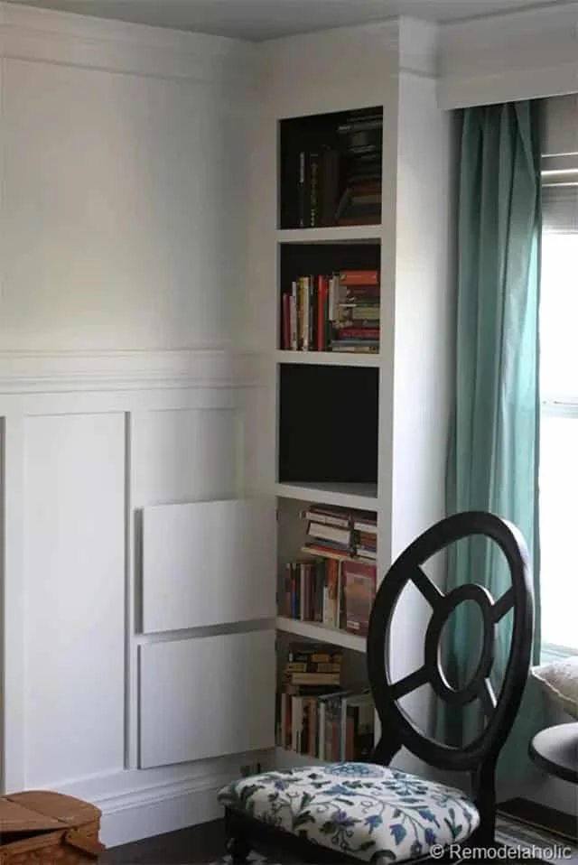 4. Estanterías empotradas para el hogar