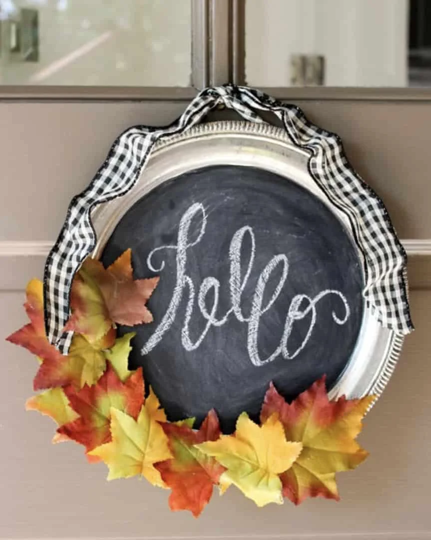 4. Ramillete de plato plateado