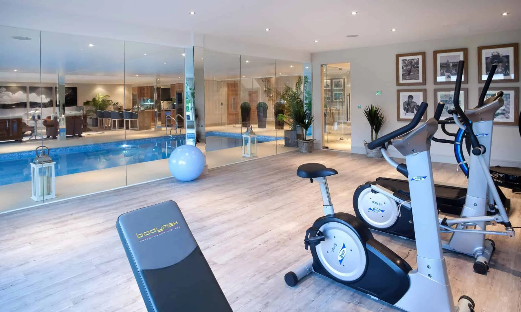 9. Traditionelles Home-Gym, Berkshire