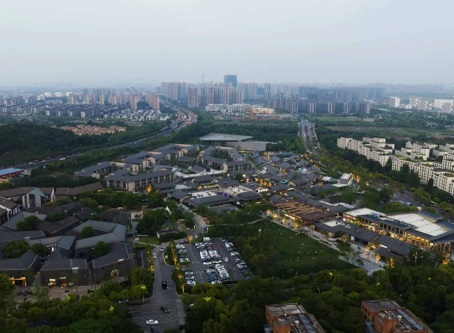 Bir Land in Hangzhou - Entspannende kommerzielle Umgebung für Mikroreisen