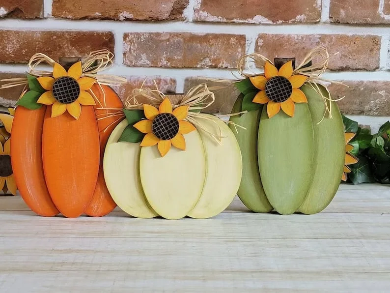 9. Decoración para plato multicapa otoñal