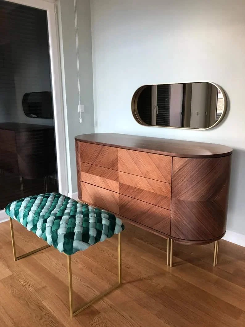 13. Silla elegante de wicker