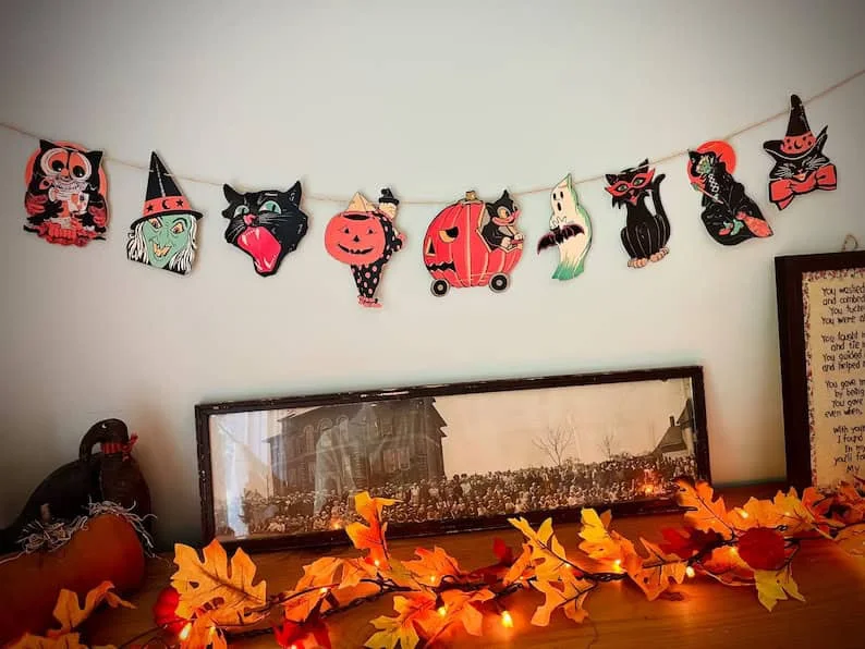 7. Arte vintage para Halloween