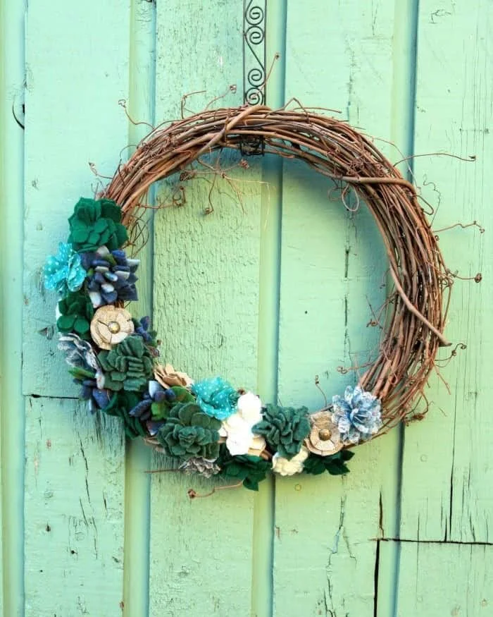 7. Ramillete de lana de pelo