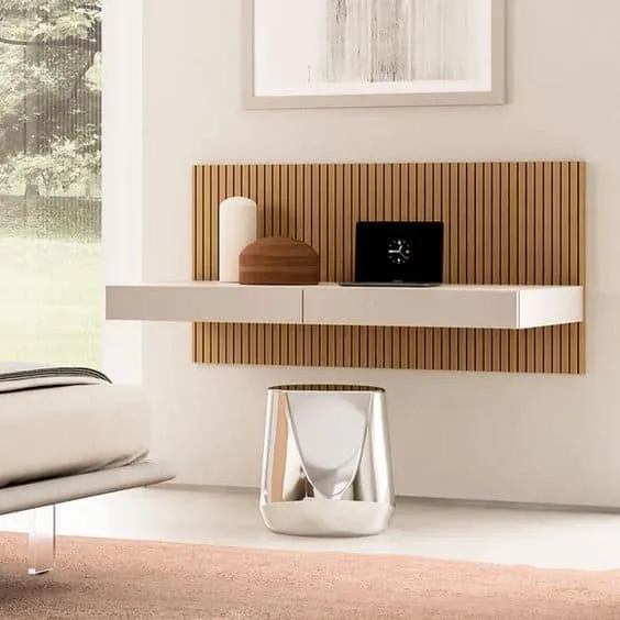 通过安装壁挂桌创造现代生活的空间效率