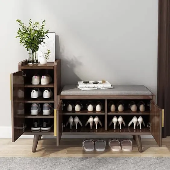 优雅鞋柜：风格与功能的完美结合