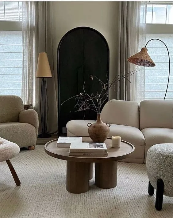 Створіть спокійний оазис із органічними столами для кави в гостьовій