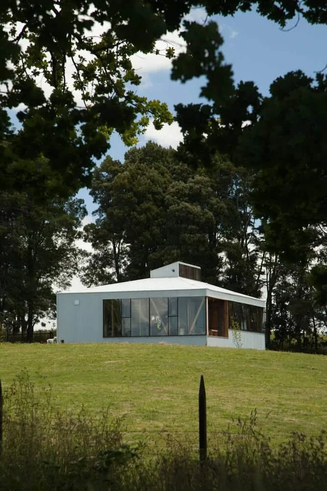 克里斯托巴尔·诺盖拉和阿巴卡+棕榈树设计师之家：紧凑型住房，全景视野