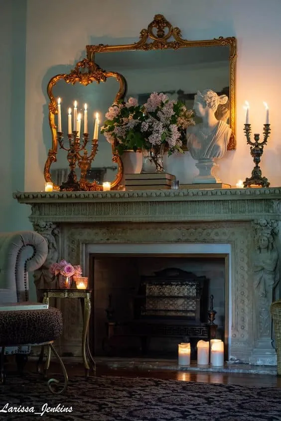 Modern Trend for Cozy Fireplace in Living Room 2024