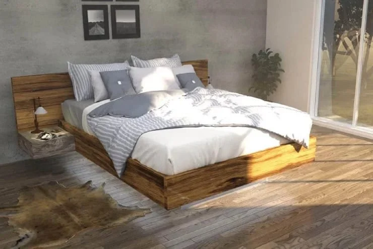 12. CAMA EN ESTRUCTURA COLGADA REY