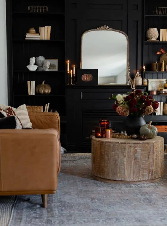 恐怖又美丽的客厅万圣节创意