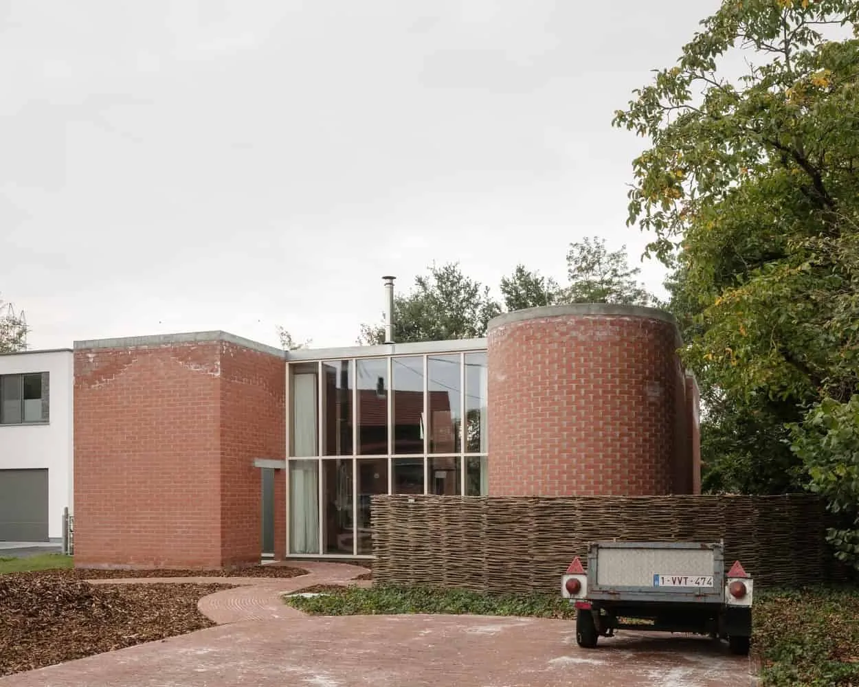 House fmM by BLAF Architecten: geometry, nature and hybrid design