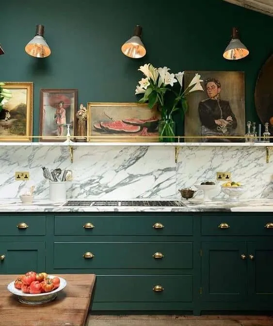 乳胶漆绿色调装饰灵感，适用于每个房间