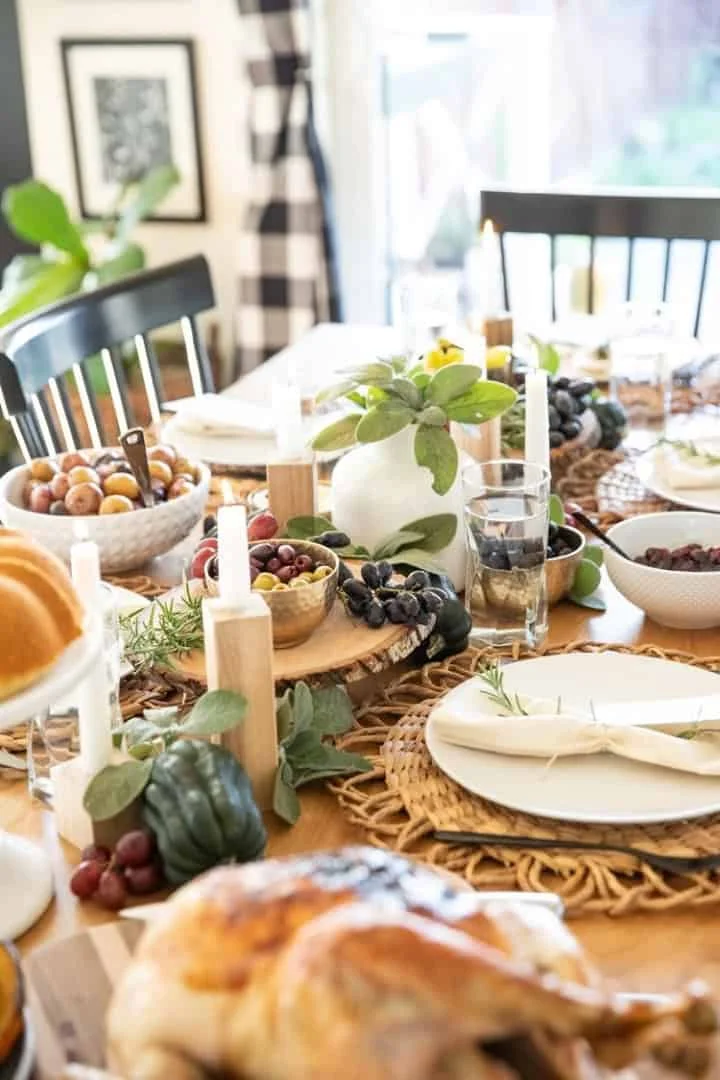 2. Centro de mesa con riqueza