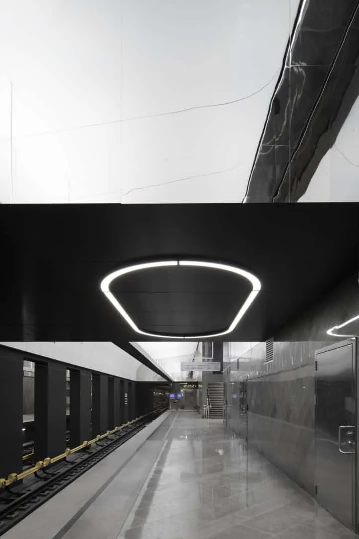 克伦诺夫斯基大道站：灵感源自俄罗斯遗产的现代地铁