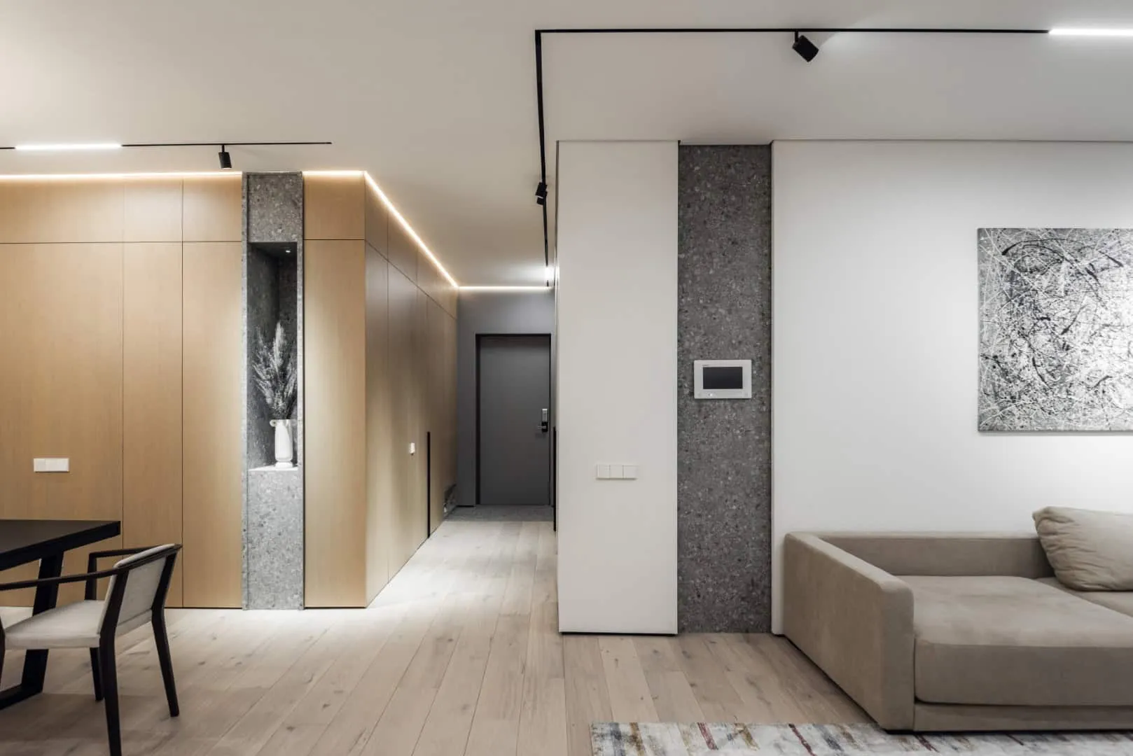 阿斯塔纳轻奢亚洲风格公寓由Kvadrat Architects设计