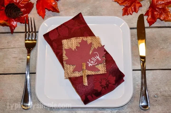 6. Tarjetas de lona y hojas de cartón