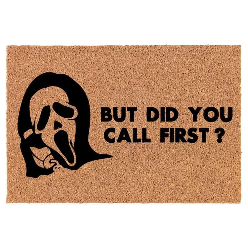 6. Alfombra divertida aterradora de Halloween