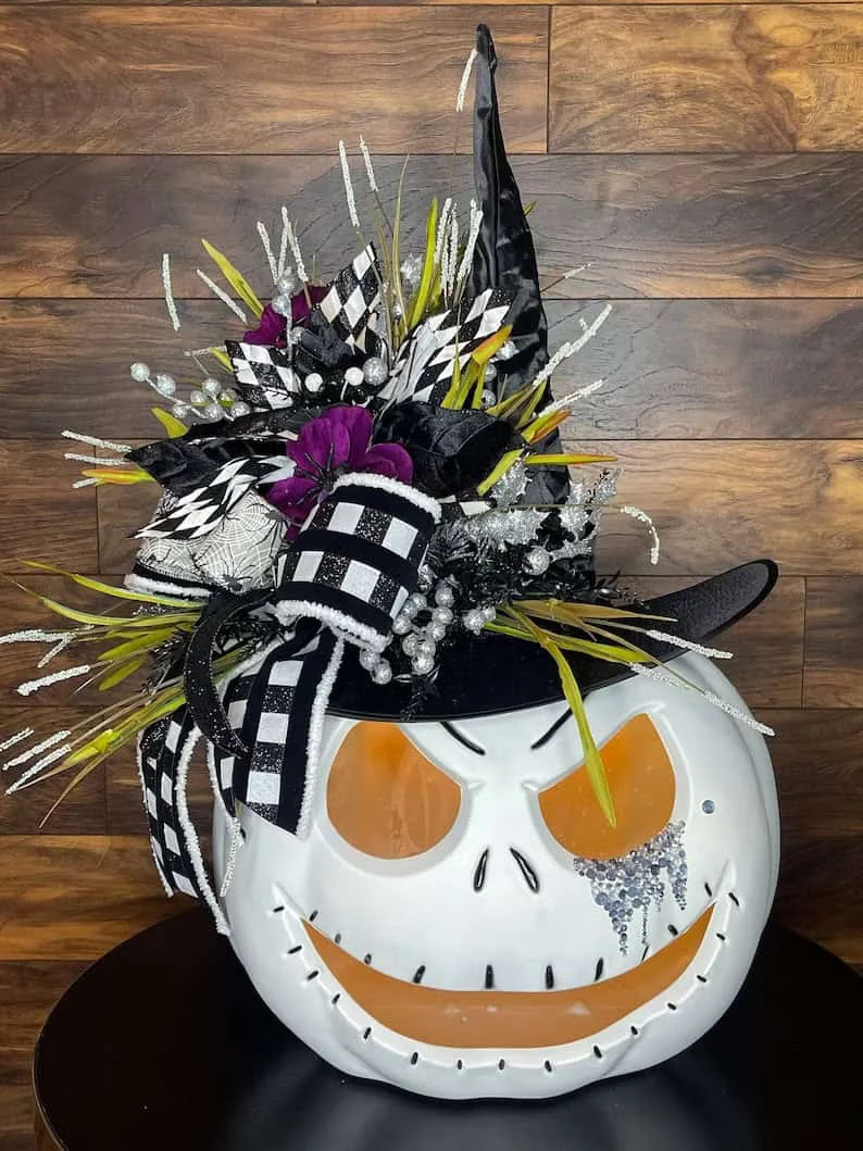 9. Adorno central de Jack Skellington