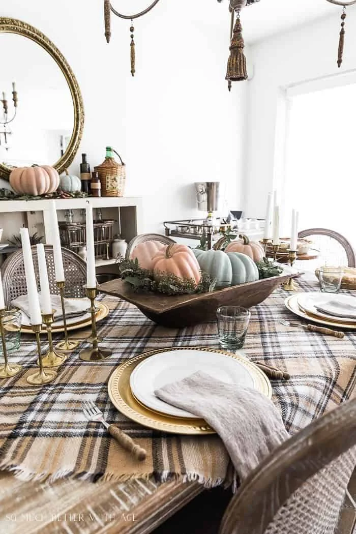 6. Centro de mesa en estilo vintage