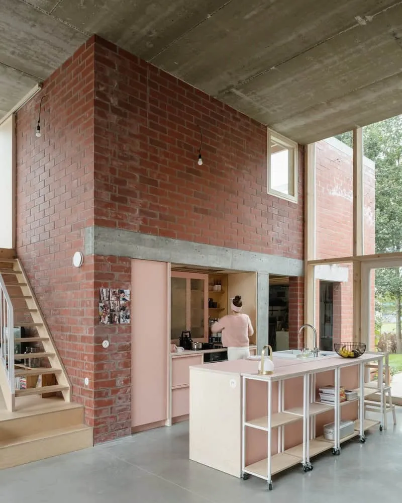 House fmM by BLAF Architecten: geometry, nature and hybrid design