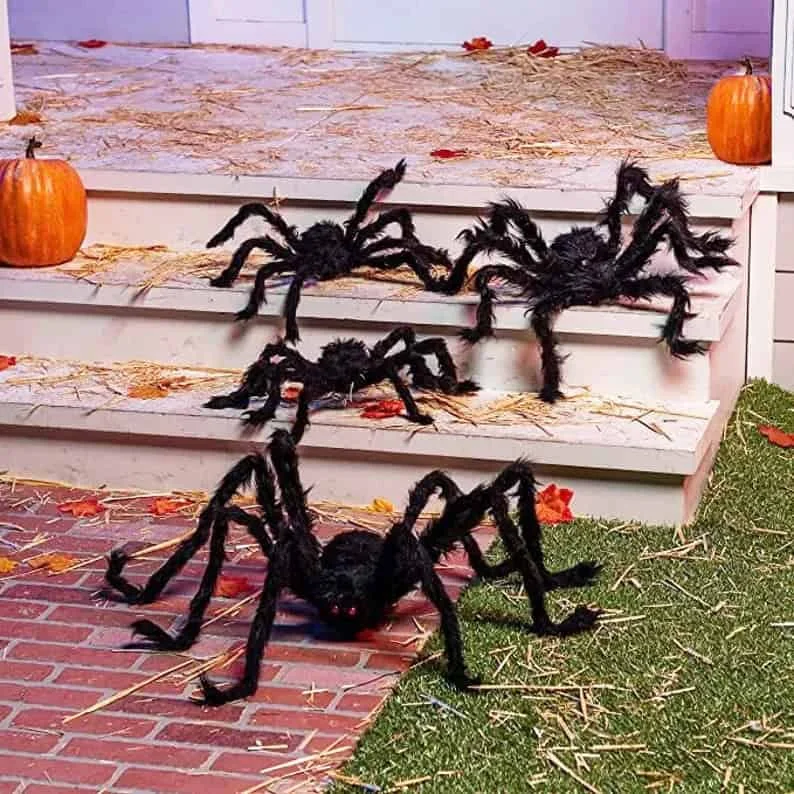 5. Decoraciones tipo araña de Halloween