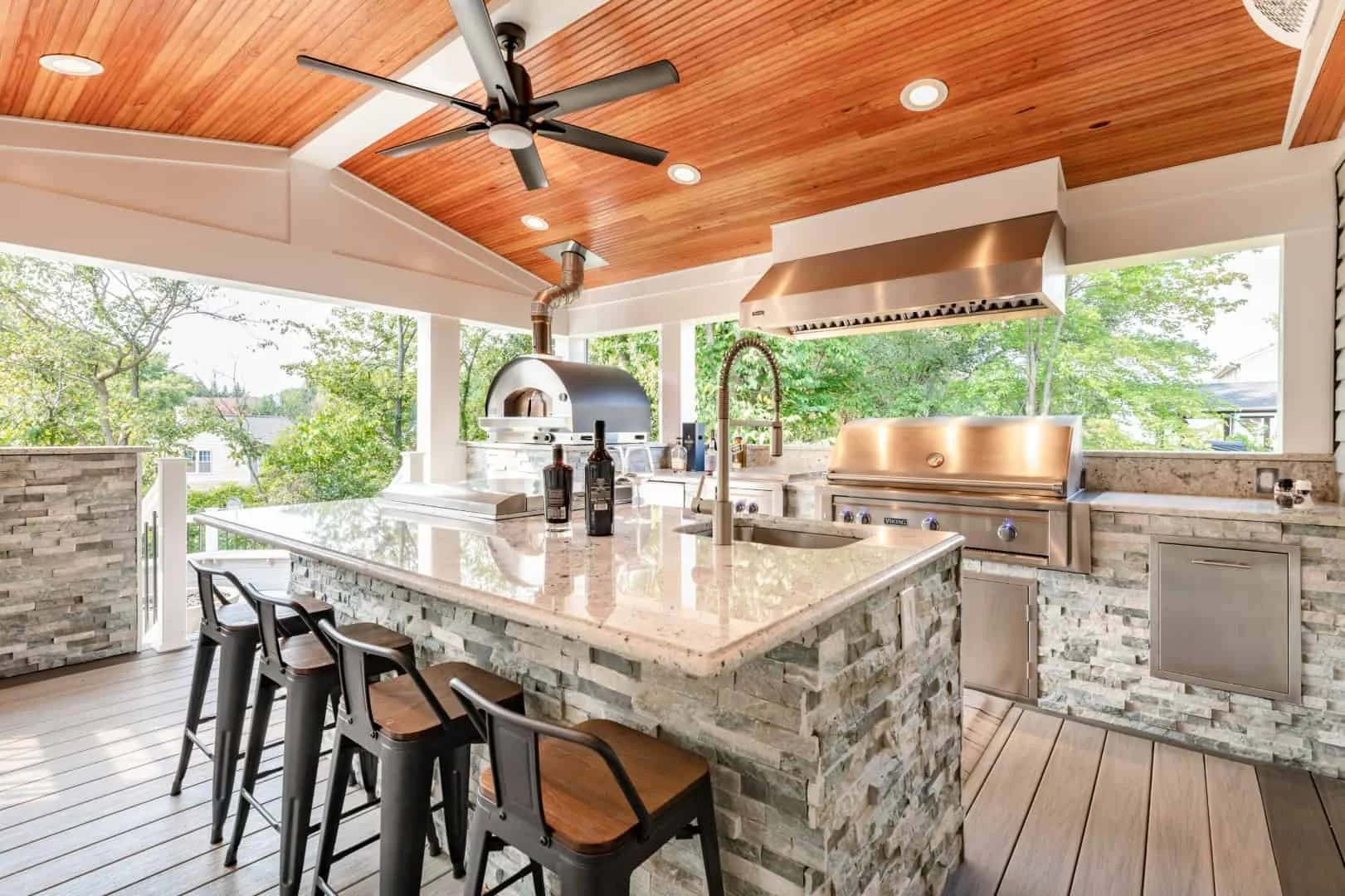 8. Terraza tradicional, Washington