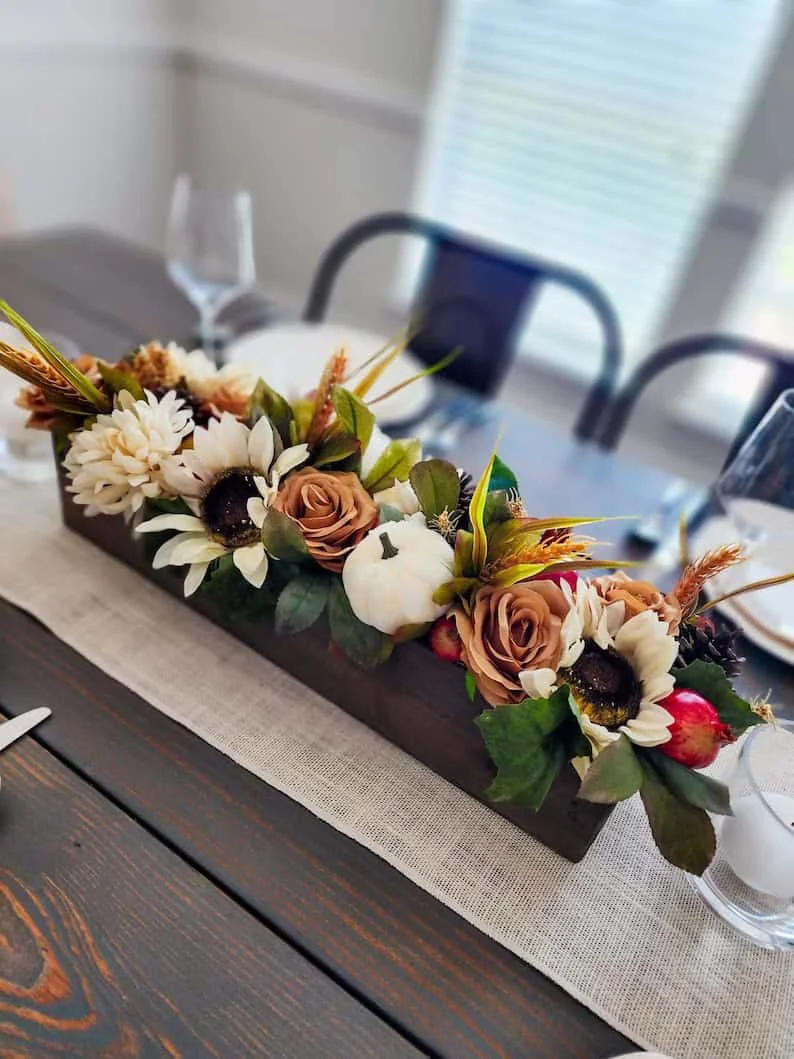 7. Sunflower Centerpiece