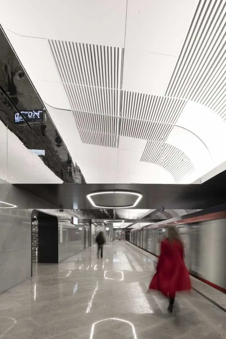 克伦诺夫斯基大道站：灵感源自俄罗斯遗产的现代地铁