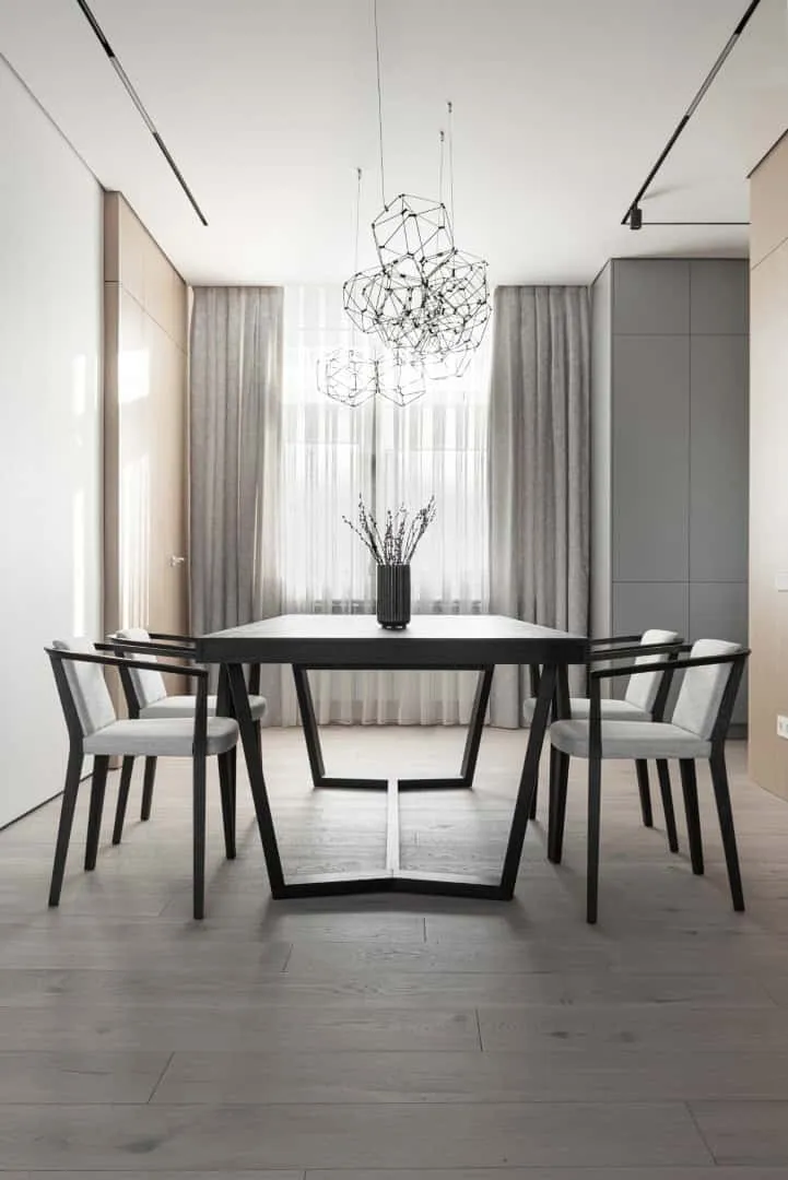 阿斯塔纳轻奢亚洲风格公寓由Kvadrat Architects设计