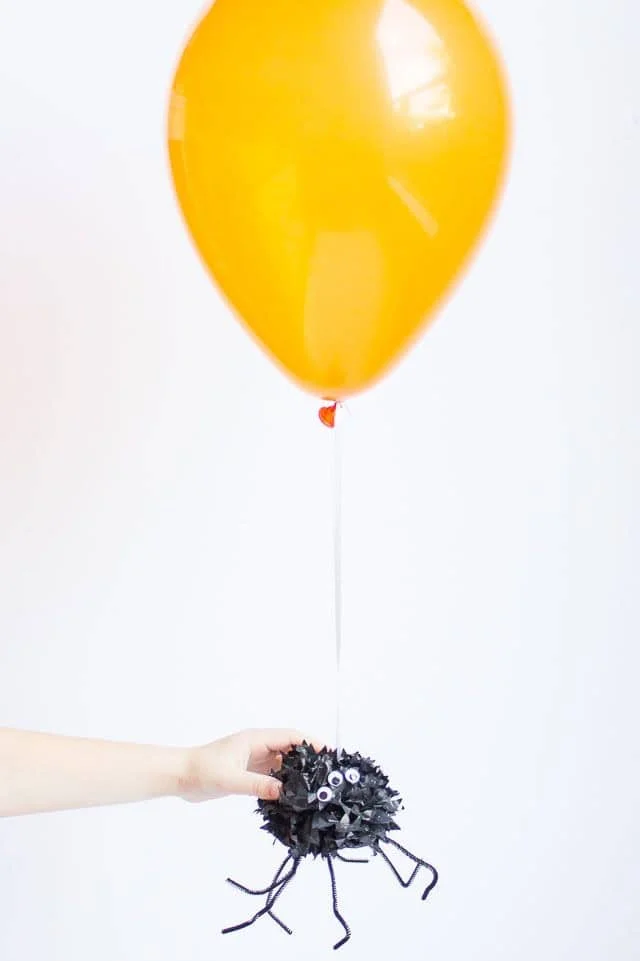 7. Araña de globos suaves