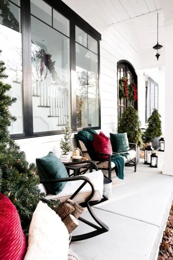 如何让传统露台在冬天变得温馨