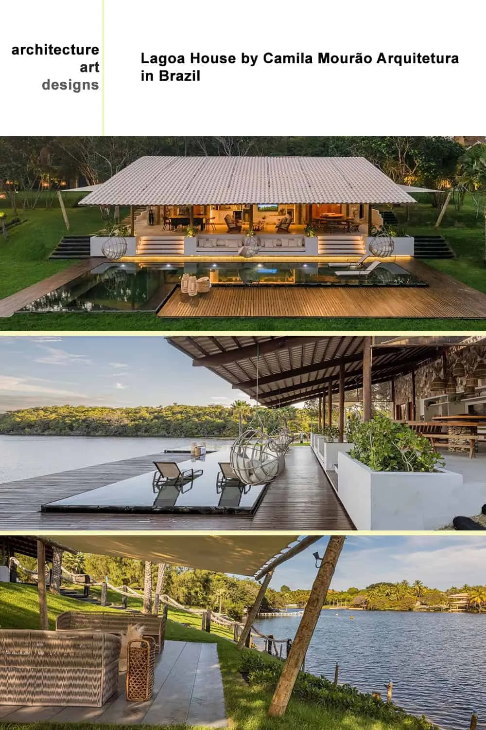 巴西卡米拉·穆劳建筑事务所的拉瓜之家 巴西卡米拉·穆劳建筑事务所的拉瓜之家