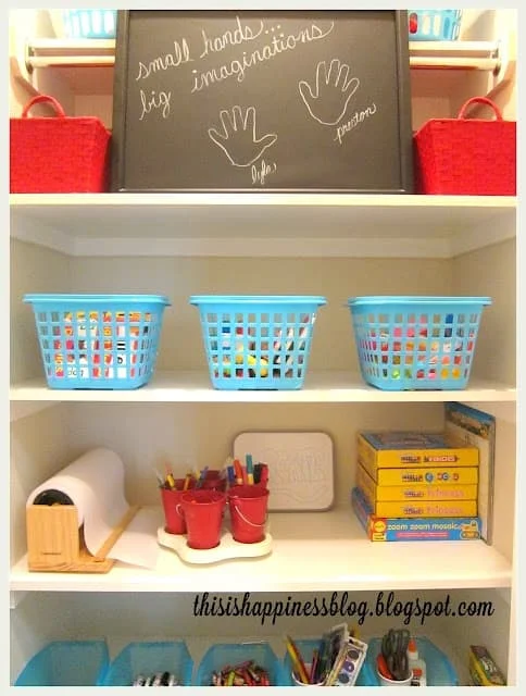 13. Organizing a Crafts and Art Storage Room