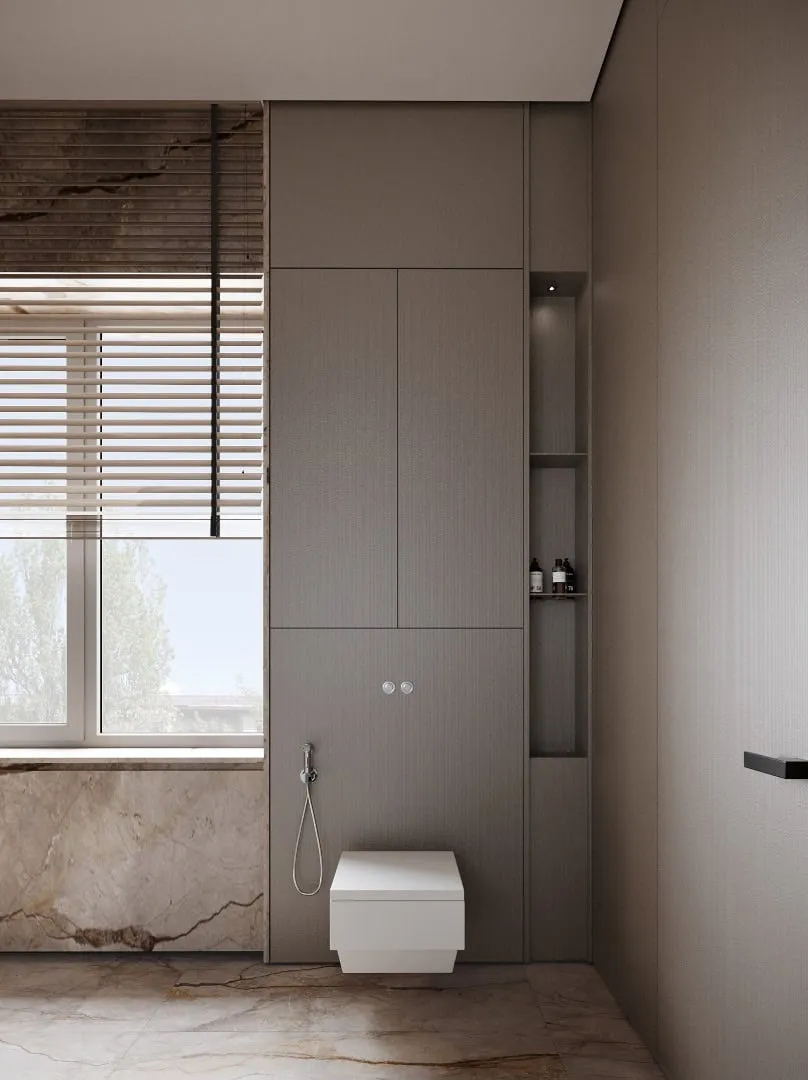 阿拉木图 Kvadrat Architects 公寓：中央区的宁静奢华