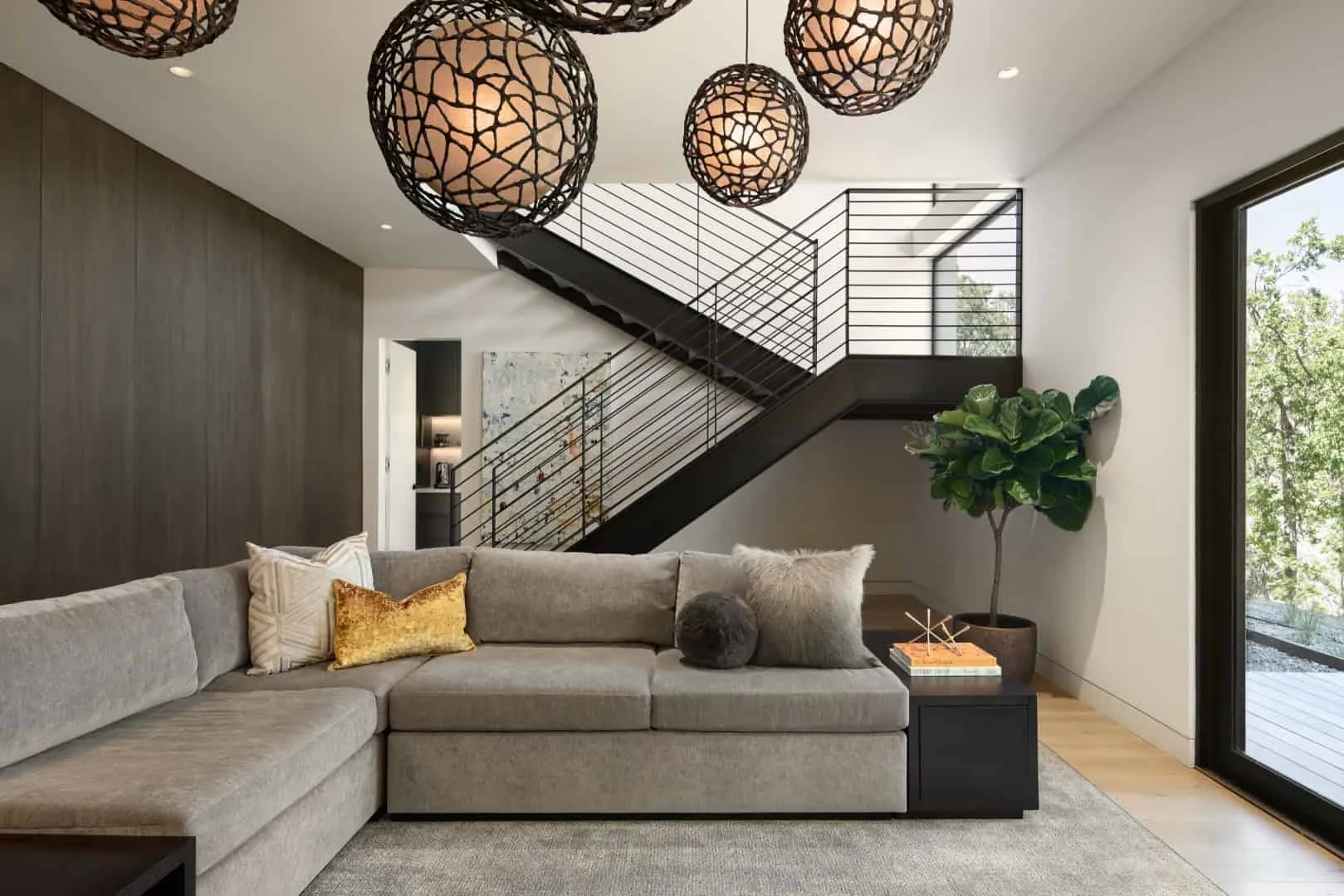 4. Sala de estar moderna, San Francisco