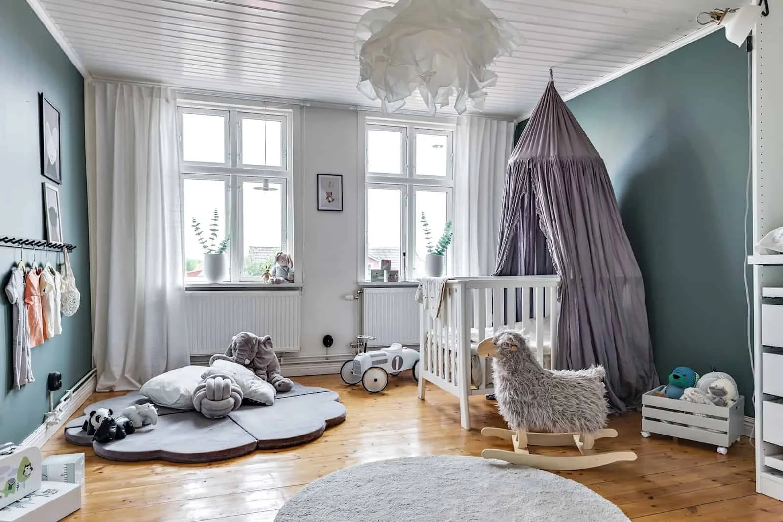 11. Habitación infantil escandinava, Gotemburgo