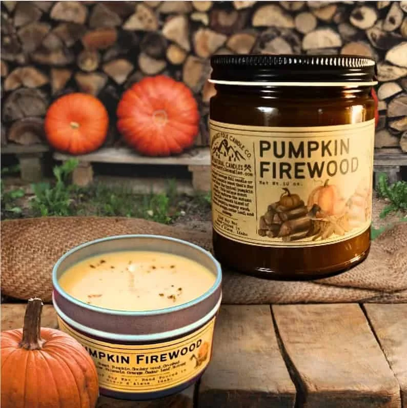 8. Calabaza en forma de leña