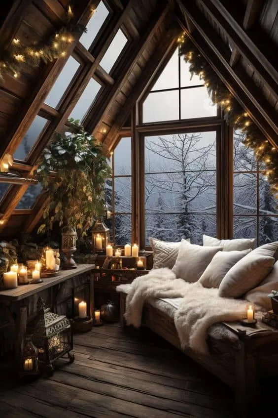 Cozy Up in These Winter Rustic Living Rooms