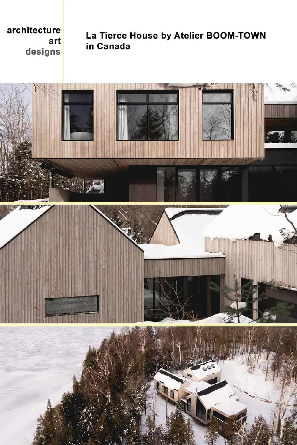 加拿大Atelier BOOM-TOWN的La Tierce住宅