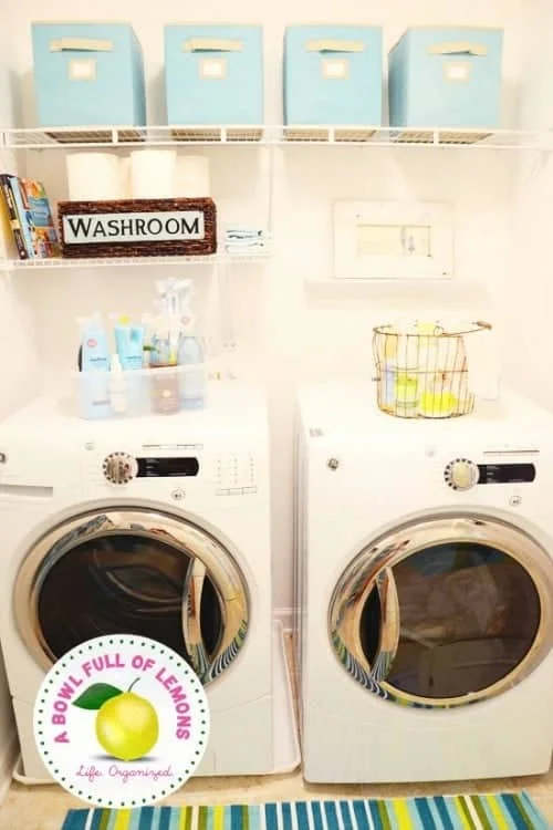 12. Time-Saving Laundry Room Organization