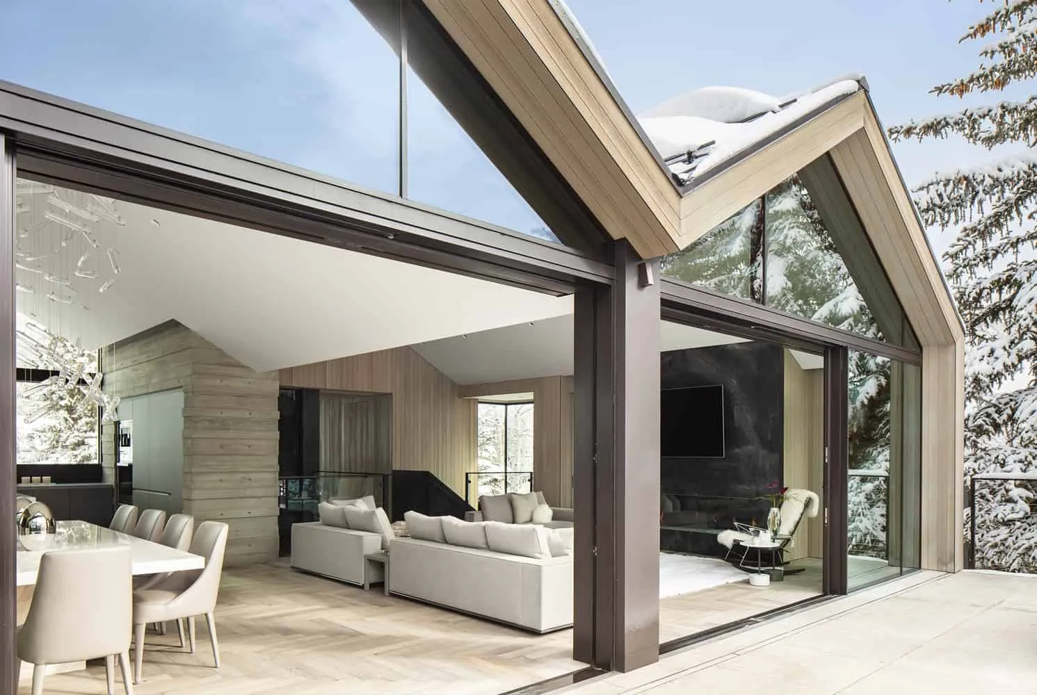 KAA设计集团的阿斯彭别墅，科罗拉多州阿斯彭