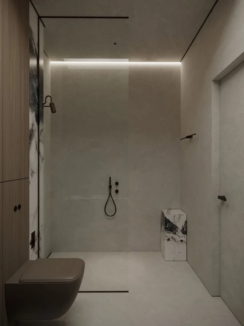 阿拉木图 Kvadrat Architects 公寓：中央区的宁静奢华