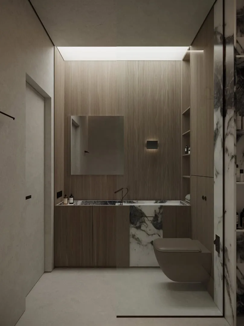 阿拉木图 Kvadrat Architects 公寓：中央区的宁静奢华