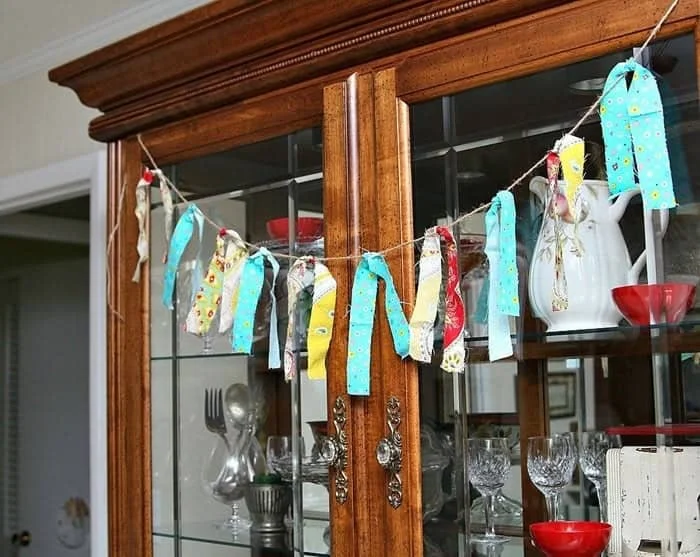 6. Guirnalda tejida decorativa