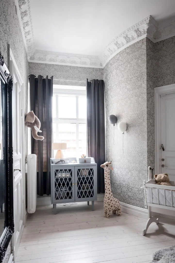 13. Habitación infantil escandinava, Gotemburgo