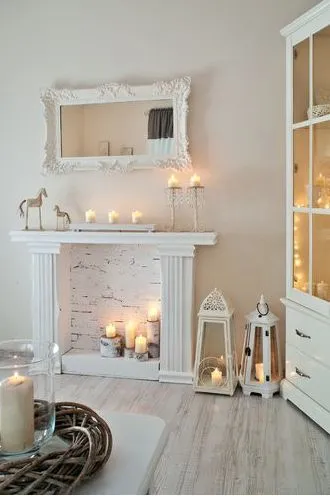 假壁炉创意，为您的居住空间增添温暖