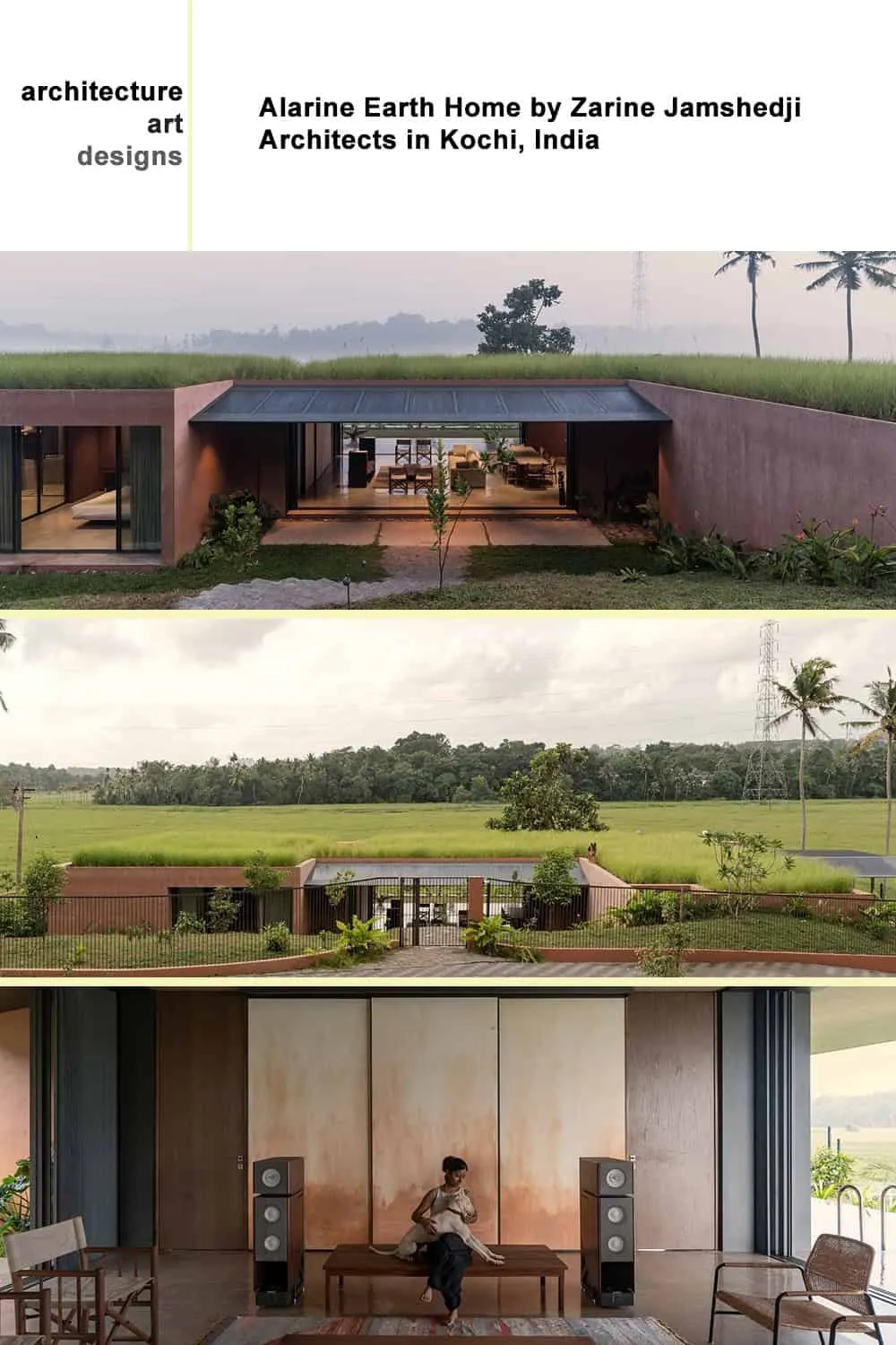 位于印度科钦的Alarine Earth住宅,由Zarine Jamshedji建筑事务所设计 位于印度科钦的Alarine Earth住宅,由Zarine Jamshedji建筑事务所设计